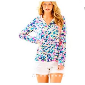 Lilly Pulitzer hooded popover